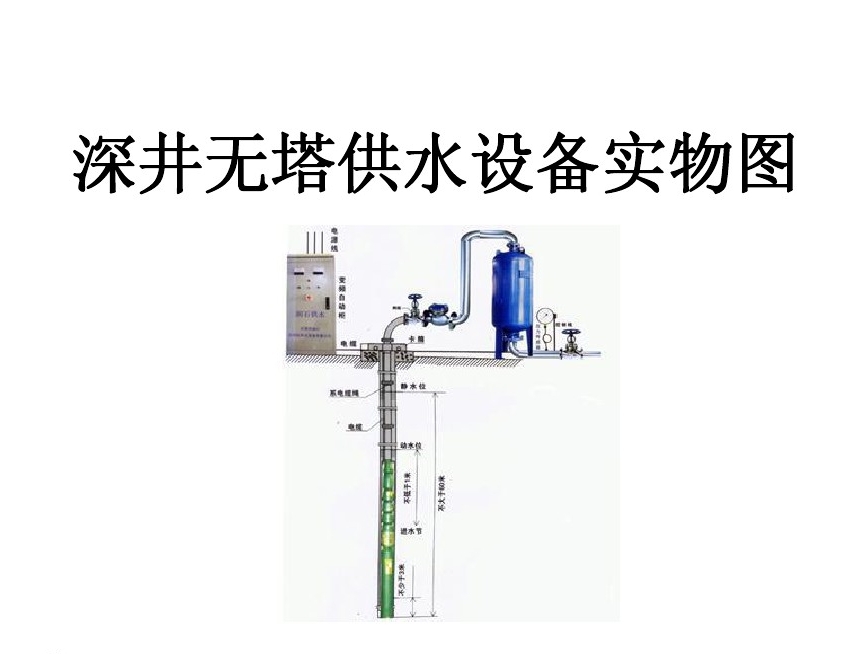 淮北烈山区井泵无塔式供水设备